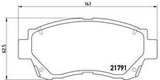 Brake Pad Set, disc brake for