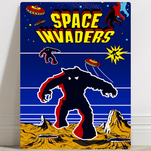 Space invaders retro arcade - space,