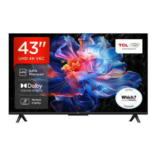 Tcl 43v6c uhd hdr smart - uhd,