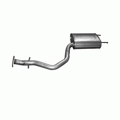 Exhaust rear silencer for - rear,