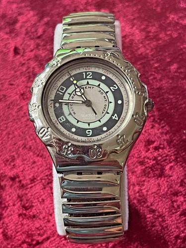 Swatch watch yds101 green - yds101,