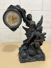 Vintage Clock Nude Man Woman