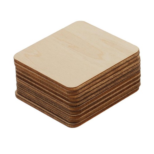 Lot square mdf - square, wood