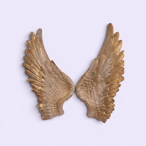 Macramé angel wings handmade - macramé,