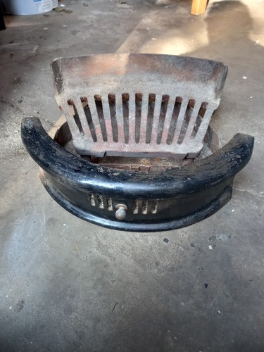 Art deco 1920s cast iron - art, fire