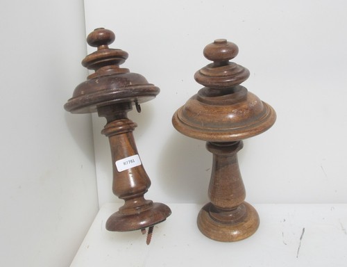 Victorian wooden finials tie - victorian,