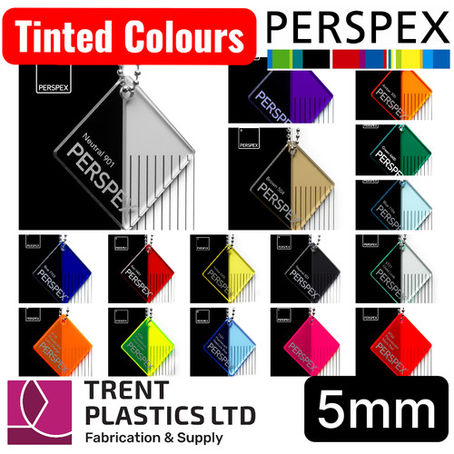 5mm tinted perspex acrylic - tinted,