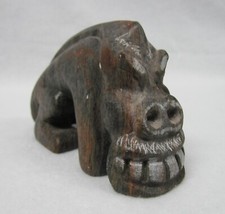 Inuit Tupilak Figurine Hand Carved Soapstone Greenland (?)