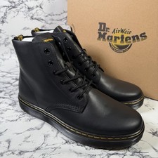 DR MARTENS Black Thurston Chukka Boots SIZE UK10 EU45 BNIB Lusso Leather