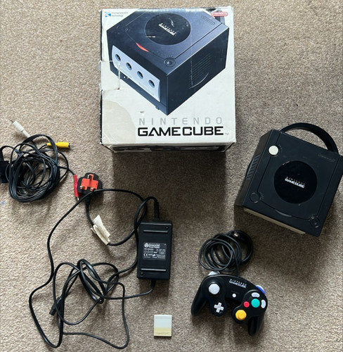 Nintendo gamecube black - gamecube,