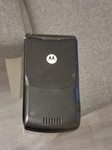 Motorola razr black - motorola, v3,