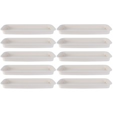  2 Count Pot for Plants Indoor Planting Rectangular Trays Pots Drip