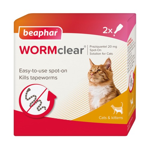 Beaphar wormclear spot on - beaphar, wormclear®