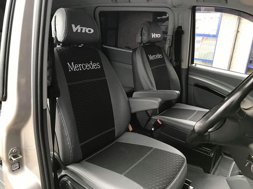 Seat covers for mercedes - mercedes, vito