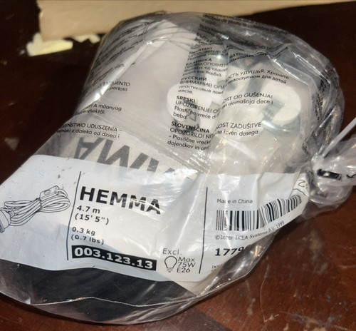 Ikea hemma light cord - ikea, 4.7