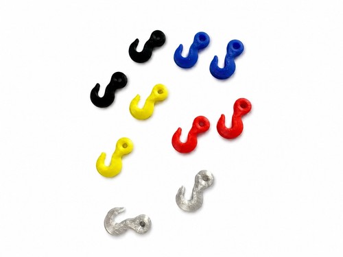 10x mini winch tow hooks - 10x,