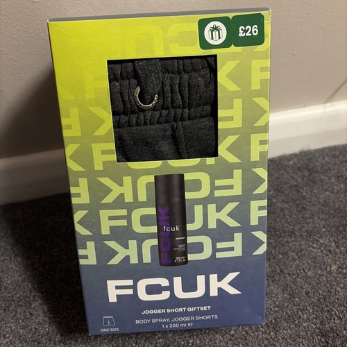 Fcuk body spray and black - and,