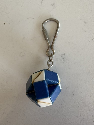 Vintage rubiks snake key - rubiks,