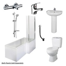 Equate L Shape Shower Bathroom