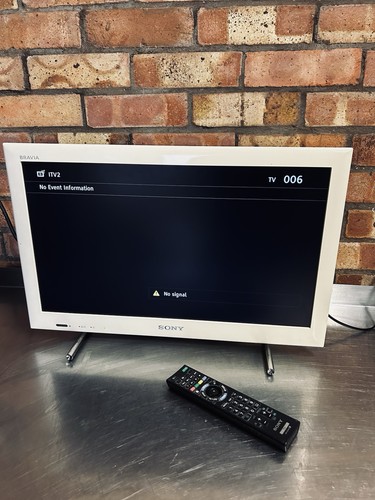 Sony white bravia inch - sony, 22