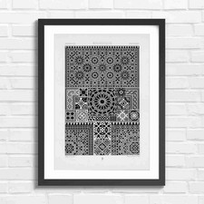 Vintage Mauresque Islamic Tile