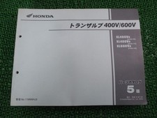 Transalp 400V/600V Parts List