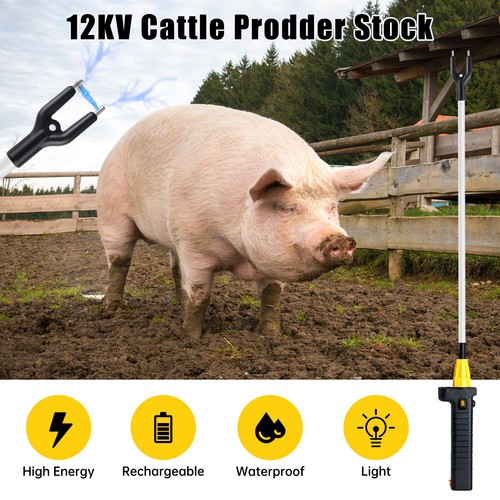 12000v portable cattle prod - 12000v,