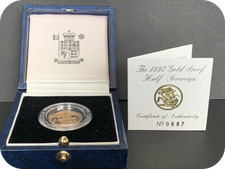 1997 Proof  Half Gold
