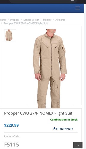 Propper cwu nomex - cwu, 27/p
