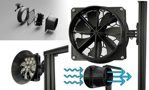 Wind simulator 140mm fan air - wind,
