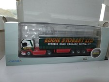 Oxford 76DAF003 DAF003 1/76 OO Leyland Daf Curtainside Eddie Stobart Davena