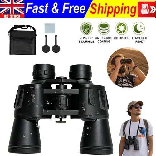 12x50 high power binoculars - high,