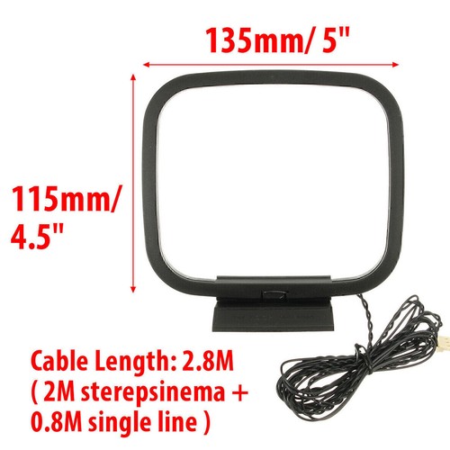 Loop antenna with - loop,