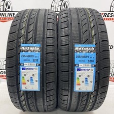 2 X 245 40 19 ROTALLA WINTER M+S 98V XL 245/40R19 BRAND NEW TYRES 2454019 ❄️