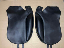 5 DAY TRIAL ✅ WOW Saddle Flaps 🐴 Dressage Fixed Block : Black