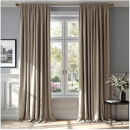 Miulee taupe blackout velvet - miulee,