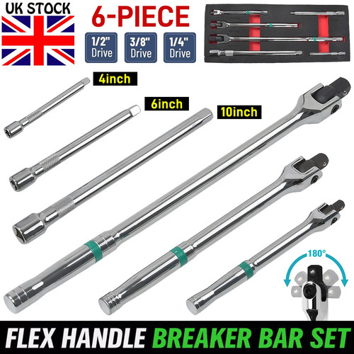 6pcs breaker bar wrench set - breaker,
