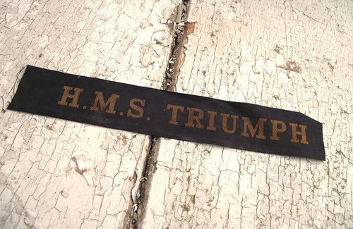 Vintage triumph royal - h.m.s,