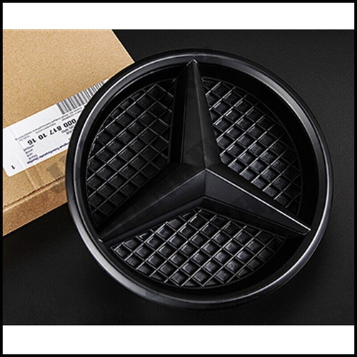 Gloss black front grille star - gloss,