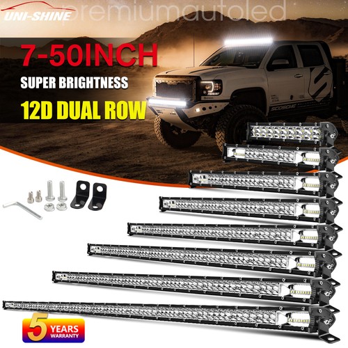 Dual row slim - 7"-50", led