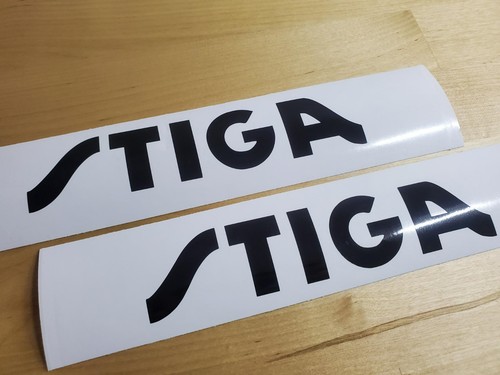 Stiga mower equipment decals - mower,