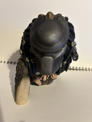 Masked predator bust statue - predator,