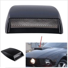 Universal Cover Car Roof Decorative Air Flow Hood Scoop Vent Bonnet Decor Base
