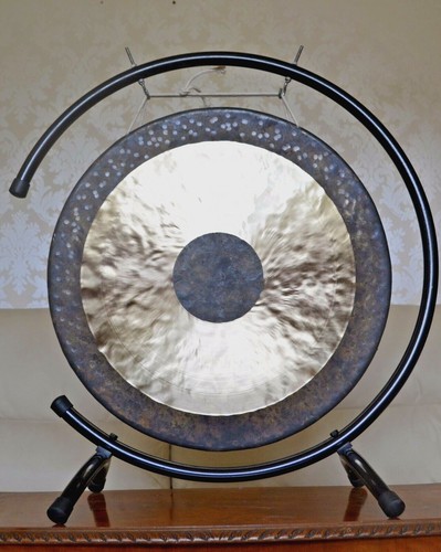 Bronze handcrafted chau - bronze, gong