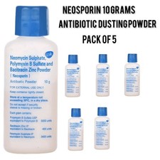 Neosporin dusting powder for