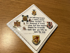 Goss Teapot Stand with Four Crests