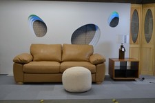 John Lewis Sofa Camden Leather 3 Seater Couch Brand New Ex Display Clearance