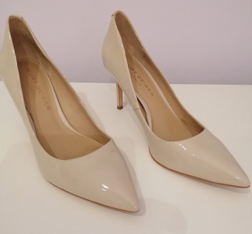 Ladies beige patent - beige, kurt