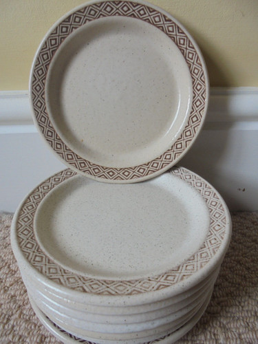 Purbeck pottery brown diamond - purbeck,