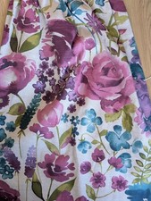 Dunelm Misty Meadow Curtains W